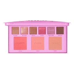 Treat Yourself, Gorgeous! - Limitowana Świąteczna Paleta Cieni do Powiek i Róży, BENEFIT COSMETICS