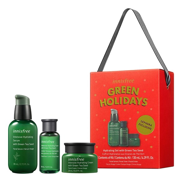 Hydration Green Tea Set - Zestaw świąteczny, INNISFREE
