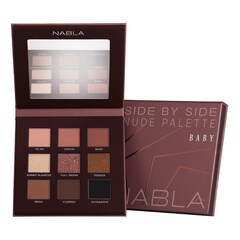 Side By Side Nude Palette Baby - Paleta do makijażu oczu, NABLA