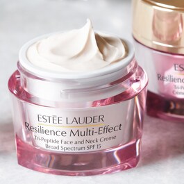 Resilience Multi Effect - Trójpeptydowy krem do twarzy i szyi SPF 15