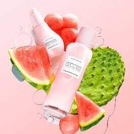 Watermelon Glow - Tonik arbuzowy mini PHA + BHA rozświetlający i zwężający pory