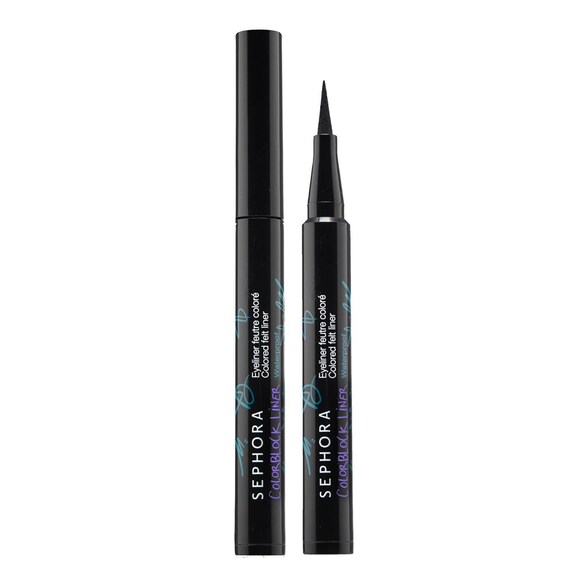 Waterproof Colored felt liner - Wodoodporny kolorowy eyeliner w pisaku, SEPHORA COLLECTION