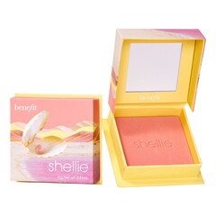 Shellie - Mini Róż Do Policzków W Ciepłym Odcieniu Różowej Muszli, BENEFIT COSMETICS