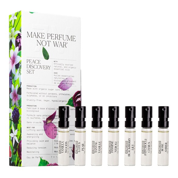 Peace Perfume Discovery Gift Set - Zestaw z wodą perfumowaną, THE 7 VIRTUES