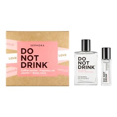 Do Not Drink - zestaw z wodą perfumowaną Spicy Blend (jaśmin i różowy pieprz) , SEPHORA COLLECTION