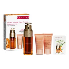 Double Serum & Extra-Firming - Zestaw przeciwstarzeniowy, CLARINS