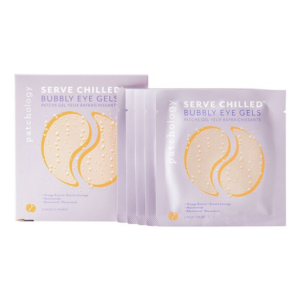 Serve Chilled Bubbly Eye Gels - Odświeżające płatki żelowe pod oczy, PATCHOLOGY