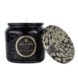 Maison Noir Suede Noir Petite Jar Candle - Świeca 