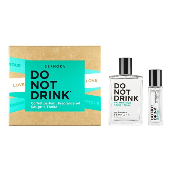 Do Not Drink - zestaw z wodą perfumowaną Aromatic Blend (szałwia + fasola tonka), SEPHORA COLLECTION