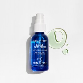 Triple Peptide + Cactus Oasis Serum - Nawilżające serum do twarzy i szyi