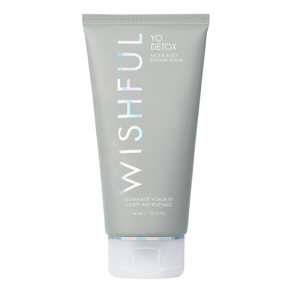 Yo Detox Enzyme Scrub - Peeling Enzymatyczny Do Twarzy I Ciała Mini, WISHFUL
