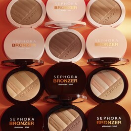 BRONZER SHIMMER - Opalizujący puder brązujący