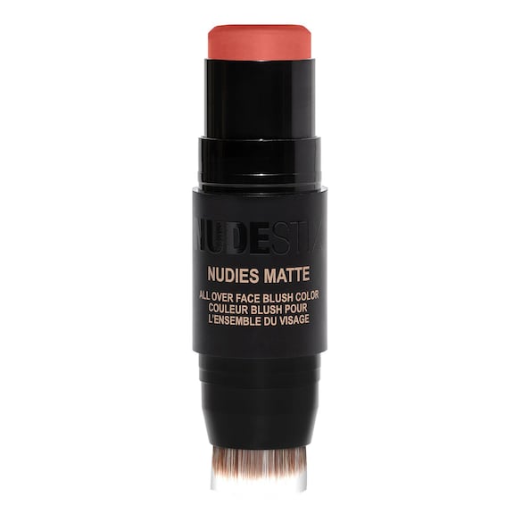 Nudies Matte Blush - Sztyft do konturowania z podwójną końcówką, NUDESTIX