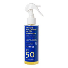 Ginseng Hyaluronic - Spray ochronny do twarzy i ciała SPF50, KORRES