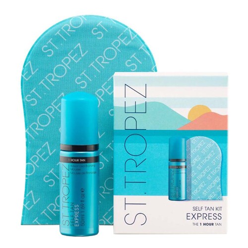 St Tropez - Self Tan Express - Zestaw Do Pielęgnacji Samoopalającej - Kit - Dla Kobiet