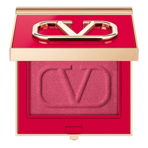 Eye2Cheek - Puder o podwójnym zastosowaniu - róż i cień do powiek, VALENTINO MAKE UP