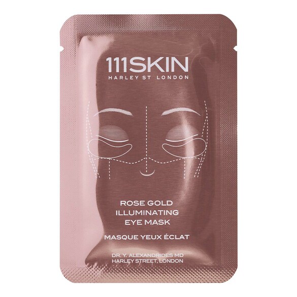 Rose Gold Illuminating Eye Mask - Zestaw, 111SKIN
