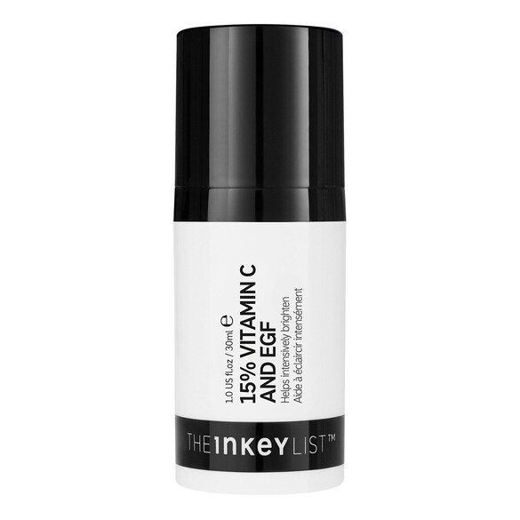 Serum rozświetlające z witaminą C 15% i EGF, THE INKEY LIST