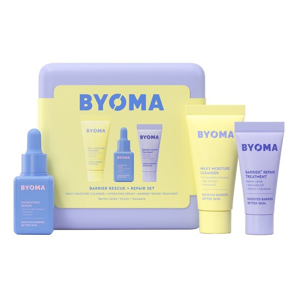 Barrier Rescue + Repair Set - Zestaw do pielęgnacji nawilżającej, BYOMA