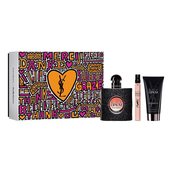 Black Opium - Zestaw prezentowy dla niej z zapachem, YVES SAINT LAURENT