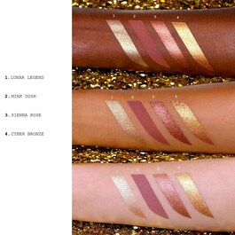 Celestial Odyssey Luxe Quad: Bronze Borealis – Cienie do powiek