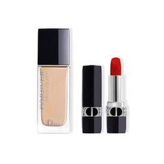 Wyjątkowe połączenie - Podkład Dior Forever Skin Glow  & Rouge Dior Pomadka, DIOR