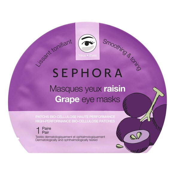 Maseczka pod oczy - Płatki z biocelulozy o wysokiej skuteczności, SEPHORA COLLECTION