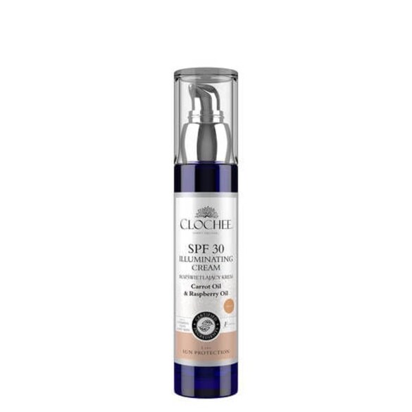 Rozświetlający krem SPF 30, CLOCHEE