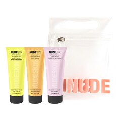 NUDESKIN 3-Step Citrus Renew Set – Zestaw do pielęgnacji twarzy, NUDESTIX