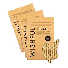 Empowered Eye Lift & Contour Double Peptide - Żelowe płatki pod oczy, WISHFUL