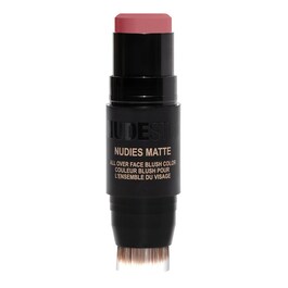 Nudestix - Nudies Matte Blush - Sztyft Do Konturowania Z Podwójną Końcówką - Nudies Bloom Cherie - Dla Kobiet