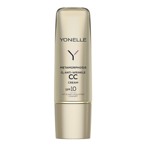 Yonelle - Przeciwzmarszczkowy D3 Krem Cc Spf 10 - Krem Przeciwzmarszczkowy Na Dzień Spf - Metamorphosis Krem Cc Spf 10 Nr 1 - Dla Kobiet