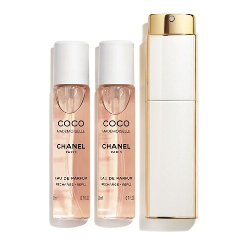 Chanel - Coco Mademoiselle - Woda Perfumowana Twist And Spray - Rechargeable 3 X 20 Ml - Dla Kobiet
