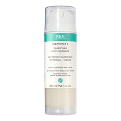 CLEARCALM 3 CLARIFYING CLAY CLEANSER - Oczyszczający żel do twarzy, REN CLEAN SKINCARE