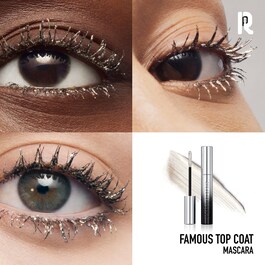 Famous Top Coat Mascara - Brokatowa maskara top coat