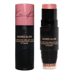Nudies All Over Face Color Bronze + Glow - Sztyft brązujący i rozświetlający, NUDESTIX