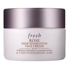 Rose Face Cream - Krem nawilżający z ekstraktem z róży i kwasem hialuronowym, FRESH