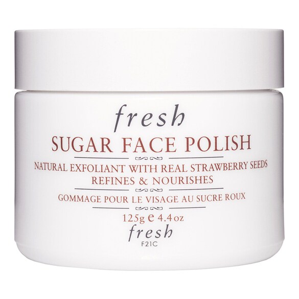 Sugar Face Polish - Peeling do twarzy z cukrem trzcinowym i witaminą C, FRESH