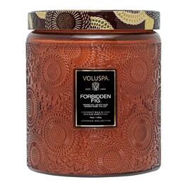 Japonica Forbidden Fig Luxe Jar Candle - Świeca