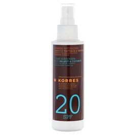 Spray do ciała z organicznymi olejkami SPF20