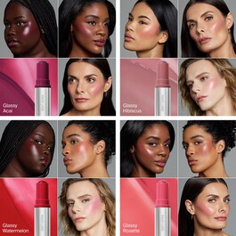 Color Fuse Longwear Glassy Lip + Cheek Balm Blush Stick - Róż w kremie