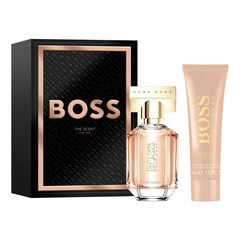 Boss The Scent - Zestaw Świąteczny Woda Perfumowana i Balsam do Ciała dla Niej, HUGO BOSS