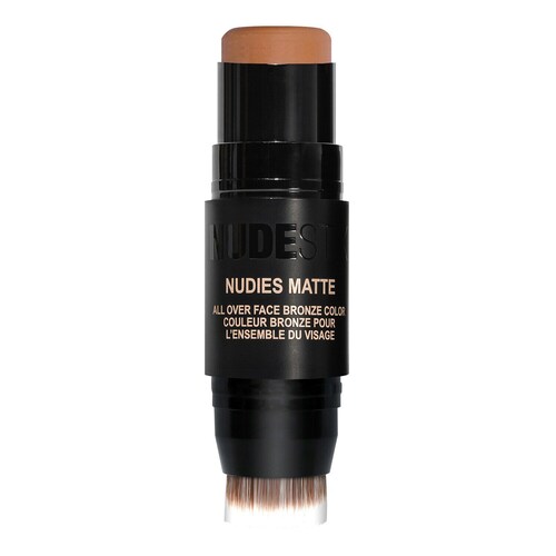 Nudestix - Nudies Matte Bronzer - Sztyft Do Konturowania Z Podwójną Końcówką - Bondi Bae (7 g) - Dla Kobiet