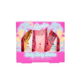 Baby Baby Balms - Zestaw barwnych błyszczących i nawilżających balasmów