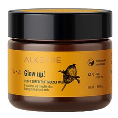 GLOW UP! - 2 w 1 peeling-maska z superowocami, ALKMIE
