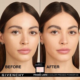 Prisme Libre Pressed Powder - Utrwalający, matujący i korygujący puder prasowany