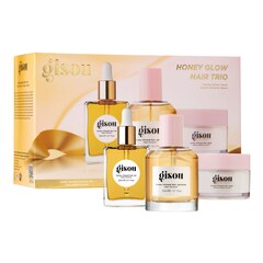 Honey Glow Hair Trio - Zestaw 3 produktów do włosów, GISOU