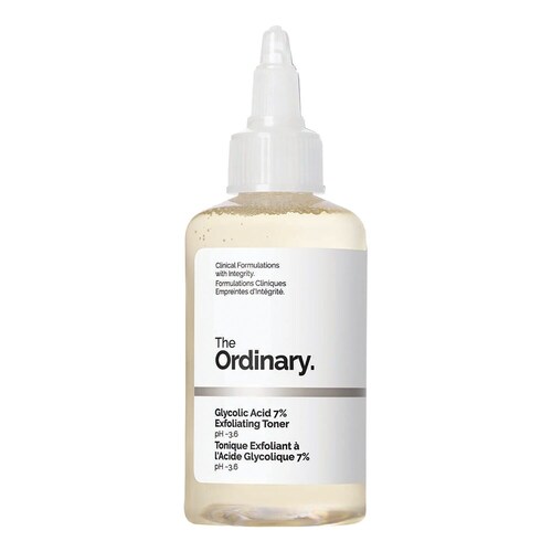 The Ordinary - Tonik Złuszczający Z Kwasem Glikolowym 7% - Tonik Rozświetlający - 100ml - Dla Kobiet