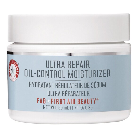 Krem nawilżający przeciw błyszczeniu się cery, FIRST AID BEAUTY