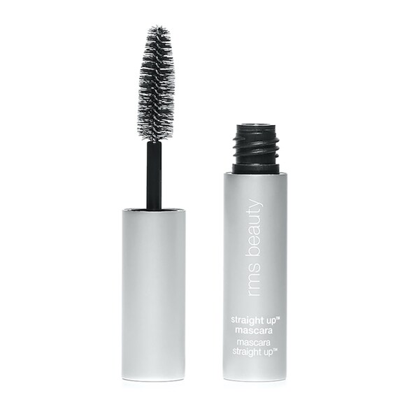 Straight up volumizing peptide mascara - Tusz do rzęs, format podróżny, RMS BEAUTY